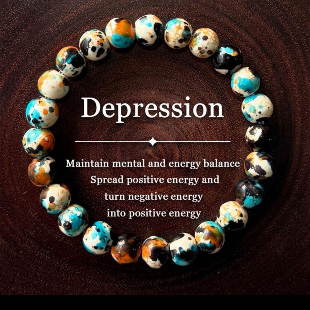 Depression Bracelet Keep Your Mind And Energy Balanced Spread positive energy